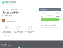 Tablet Screenshot of fileupload.de